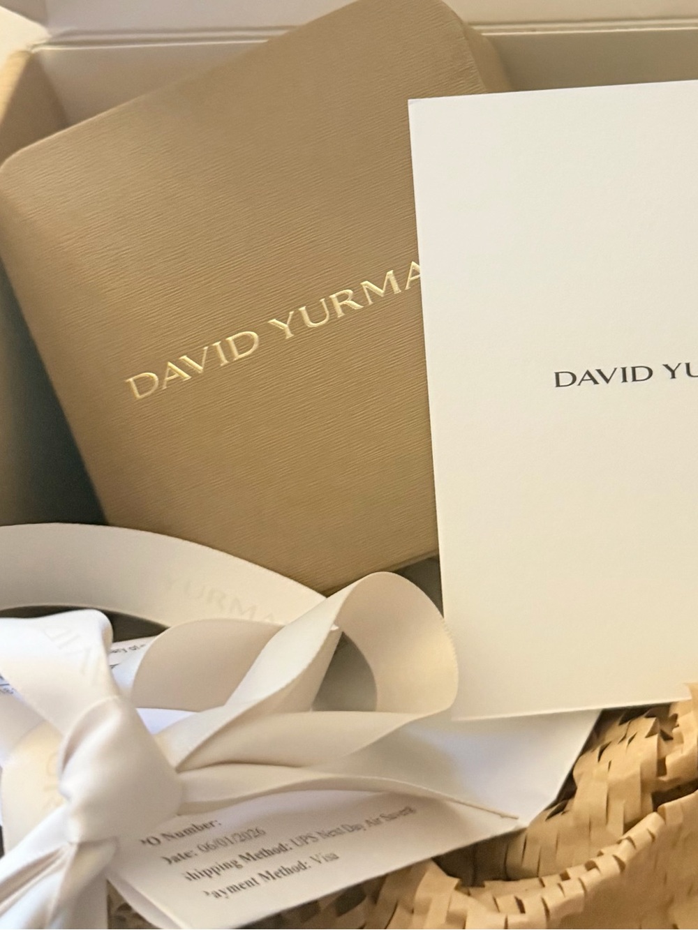 David Yurman Two-Tone Gold and Silver Interlocking Pendant Necklace - Picture 4 of 11